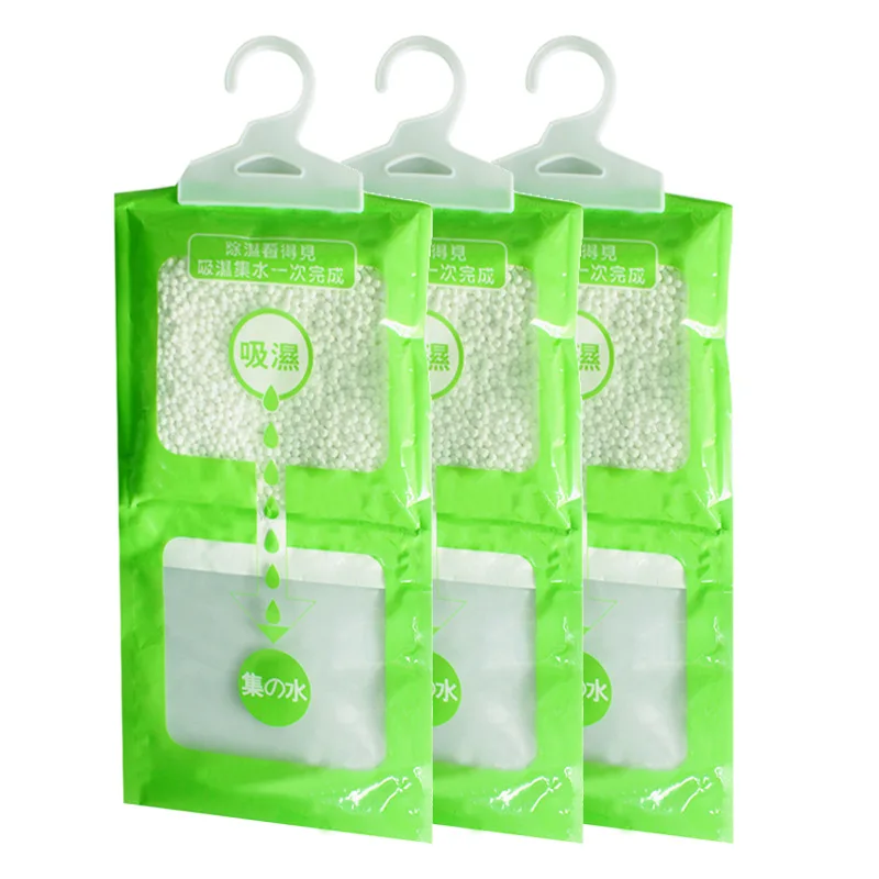 Hanging Drying Clothes Dehumidifier  Home Wardrobe  Dehumidifier Dry Bag Desiccant Moisture Absorption Bag