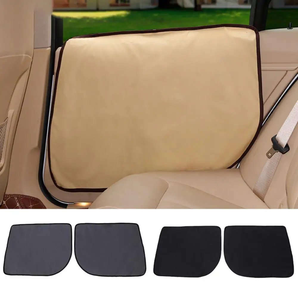 Anti-Scratch Car Side Door and Window Protector, Dog Protective Pad, Guard Oxford Cloth Mat, 2Pcs