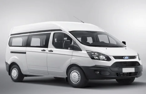 Fit For Ford Transit 2017 Ford Tourneo Custom 2016 Carbon Fiber Style ABS Car Rear Door Trunk Cover Trim Styling Sticker