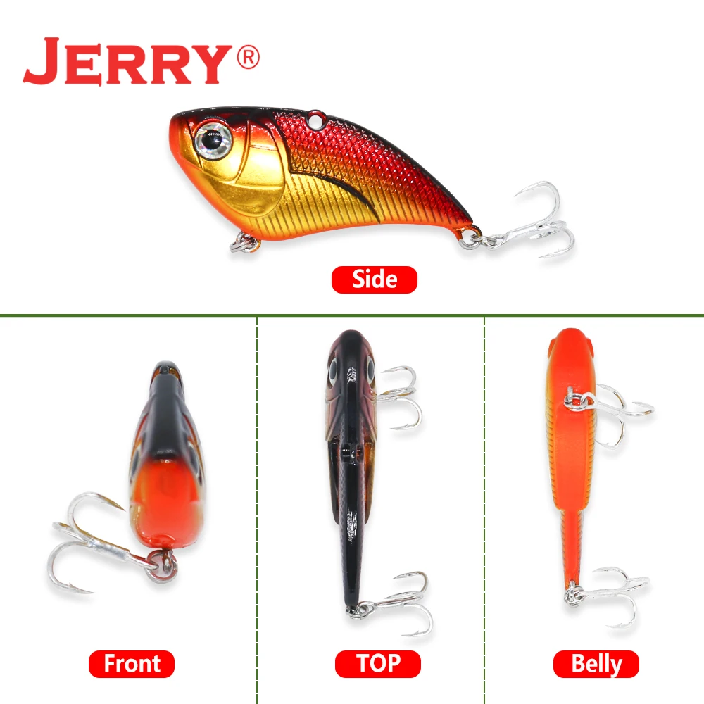 Jerry Quiver VIB Cebo Vibrante Hundido para Trucha y Lucio - imagen 4