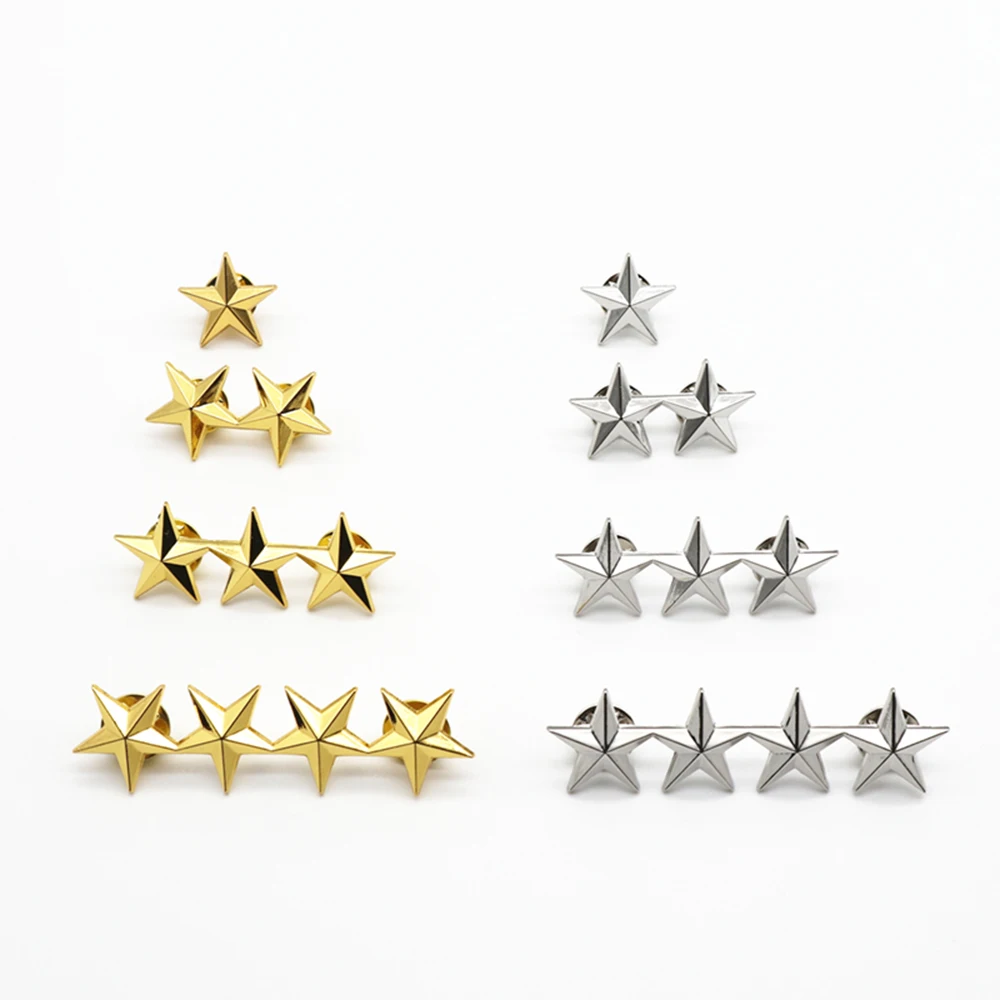 

Generalmajor Major General Lieutenant Generalleutnant Star Badge US Metal Brooch Insignia Rank Medal Cockade