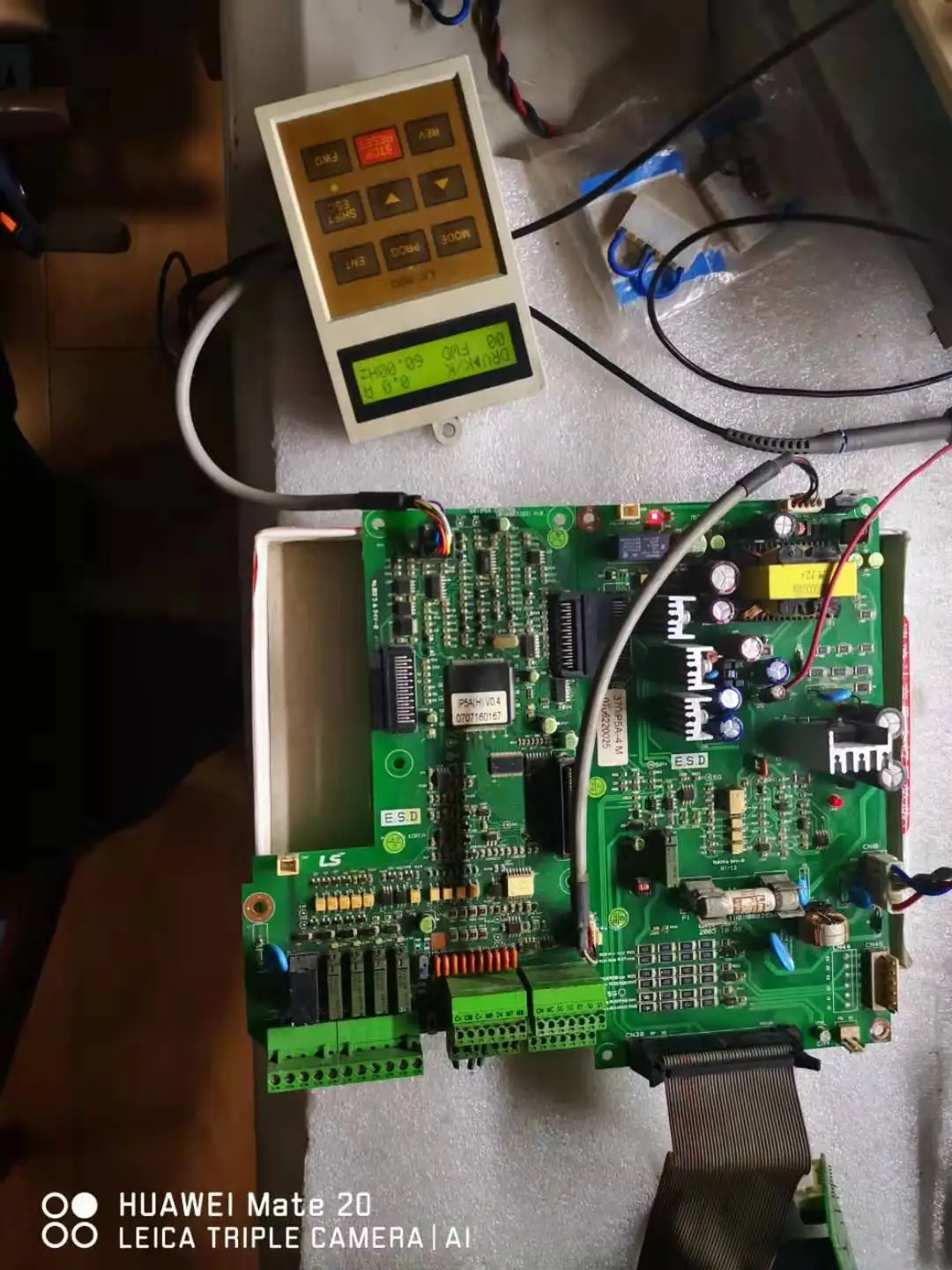 

SV-IP5A CPU BOARD for inverter, Used in good condition