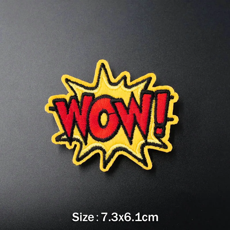 Alien Shoe DIY Iron on Patch for Clothing Embroidered Sewing Applique Woven Badge POW WOW LOVE OOPS