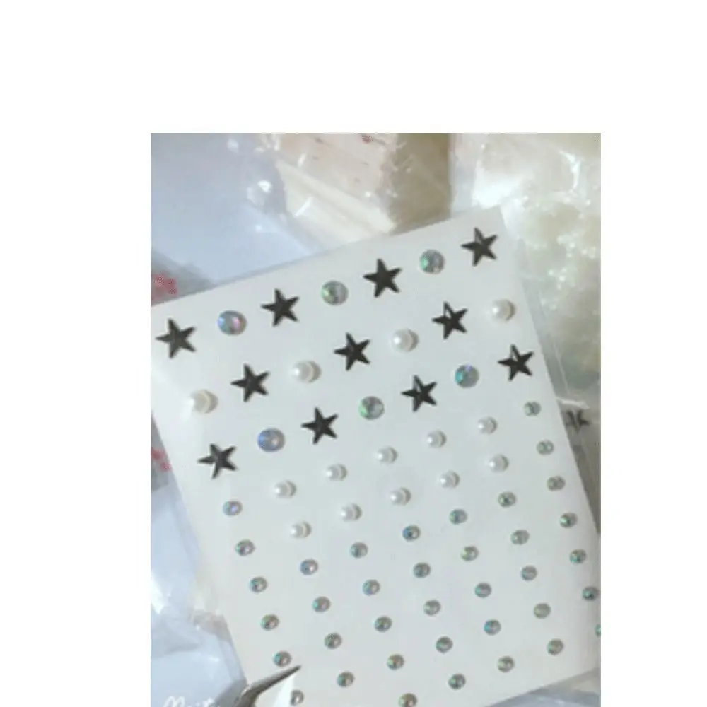 

Fashion Eyes And Face Nail Art Tattoo Stickers Makeup Body Crystal Eyeshadow Sticker