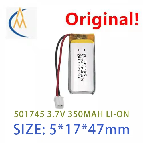 buy more will cheap Rechargeable 501745 3.7V 350mah polymer lithium battery beauty products electric tools electric toothbrush