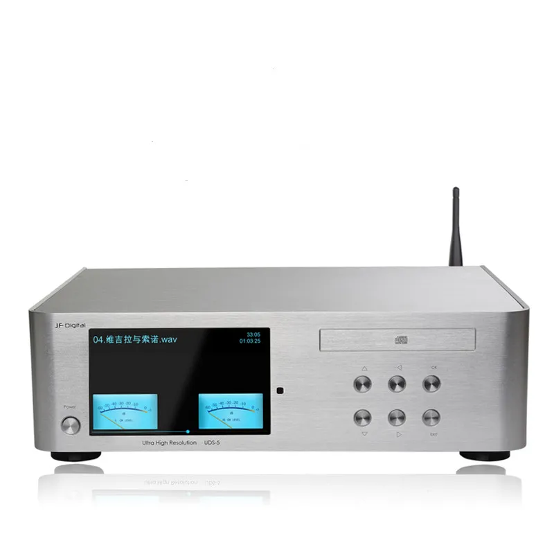 

JF UDS-5 цифровой аудиоплеер HIFI CD плеер DSD ES9018 WIFI DLAN Airplay Android/ISO/windows ПК система