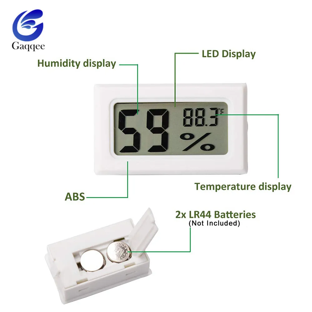 Mini Digital Thermometer Hygrometer Indoor Room Temperature Humidity Meter Convenient LCD Temperature Sensor Humidity Tester