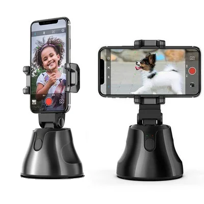 Smart Shooting Gimbal Selfie 360 rotazione a tutto tondo monitoraggio automatico degli oggetti del viso per GoPro Smartphone Camera Vlog Live Selfie