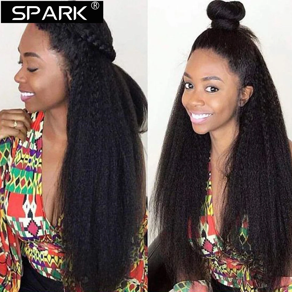 

13X4 Lace Frontal Wigs For Women Kinky Straight Lace Wig Human Hair Lace Front Wigs Brazilian Yaki Straight Lace Closure Wig