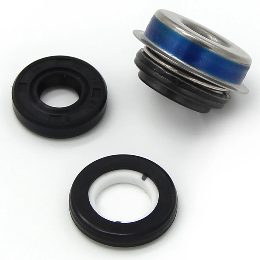 Water Pump Seals For Suzuki TL1000S UC125 UC125U UH125 Burgman UH150 UH200 UX50W UX125 Sixteen AN250 AN400 AN650 RG80 RG125F