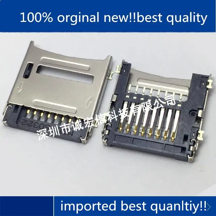 

10pcs 100% orginal new in stock 47219-2001 0472192001 Memory card socket TF card socket SD card socket connector