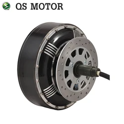 QS 8000W 273 50H V3 72V 96V 20kW 350N.m Spitze Bürstenlosen DC Getriebelose Elektrische Auto In Rad Hub Motor