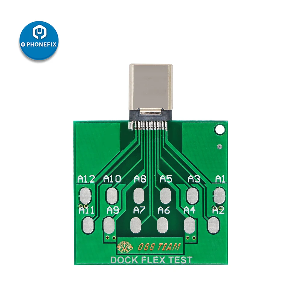 Micro USB Dock Flex Test Board for iPhone 6 7 8 And Android Phone U2 Battery Power Charging Dock Flex Easy Testing Tool