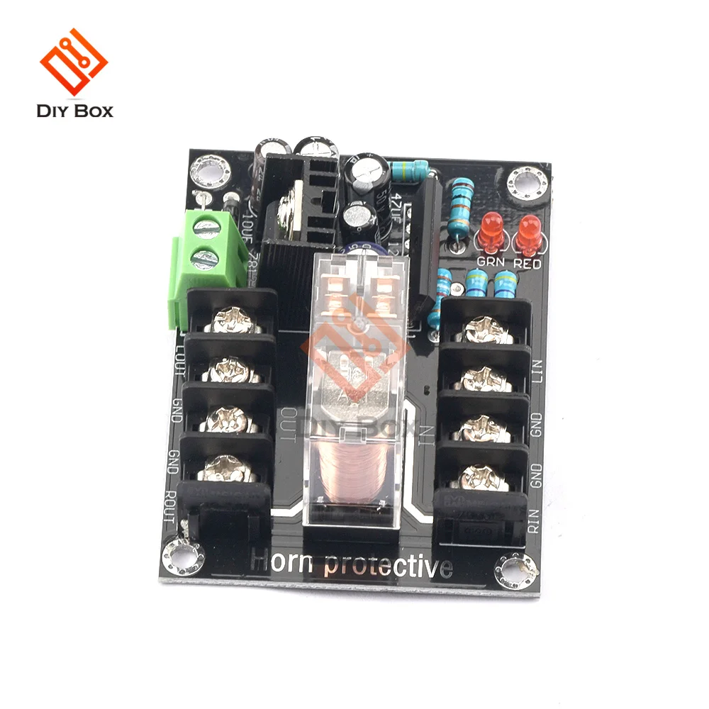 AC 12-18V Relay Protection Board Audio Portable Speakers 2.0 Speaker Protective Board