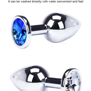 هزاز الجنس المعدني ألعاب الشرج للنساء منتجات الجنس الكبار للرجال S الصلب سدادة قطنية غير مألئ الشرج التوصيل دسار الجنس اللعبلعب الشرج أفضل 10 مبيعات أرنب بعقب التوصيل - رقم 2