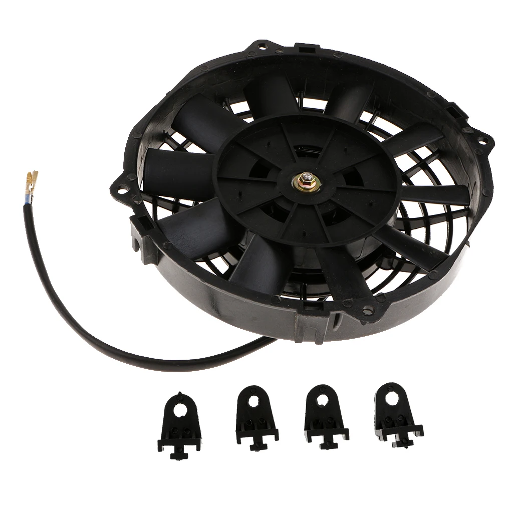 8 inch Car Motorcycle Electric Radiator Cooling Fan 80W 12V for Universal