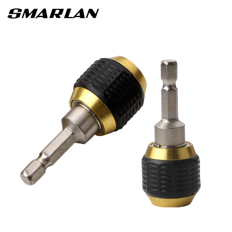 SMARLAN 60MM Hexagonal Shank Quick Coupling Drill Bits Adapter Chucks Convertor Socket Impact Tool For Woodworking/Metalwork