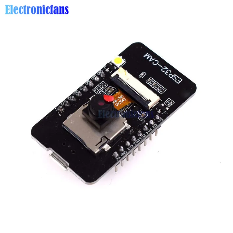 ESP32 ESP32-CAM-Integrated CH340 WiFi Bluetooth Development Board OV2640 Camera Module USB to Serial Port CH340 for Arduino