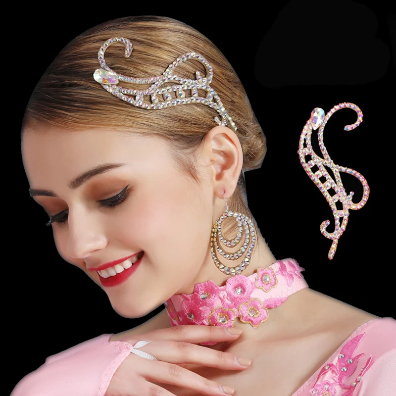 Fashion Headwear Hair Decorate Accessory For Ballroom Dancing For Latin Dancing Accessory