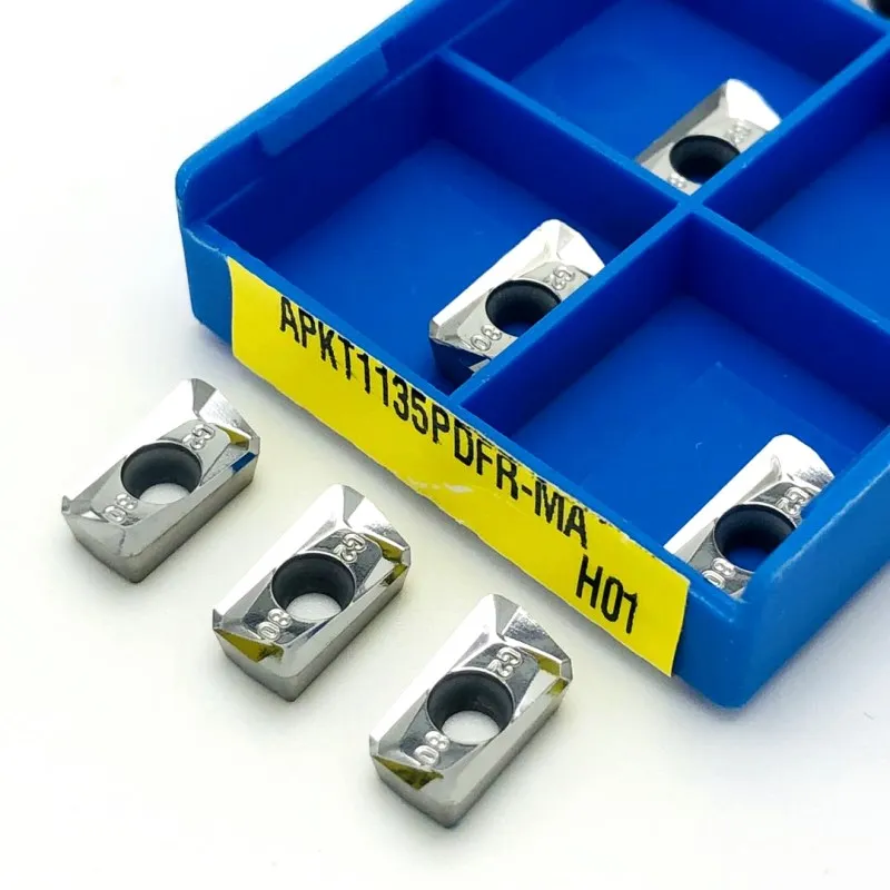 APKT1135PDFR-MA H01 резец для нарезания внутренней резьбы для алюминиевый APMT1135 токарный инструмент R0.8 алюминиевый режущий инструмент станка с числовым программным управлением APMT 1135