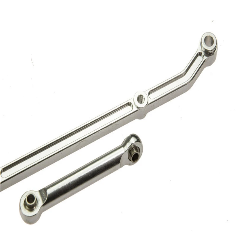 YEAHRUN Aluminum Steering Linkage Link Arm for 1/10 Axial SCX10 RC Rock Crawler Car Upgrade Accessories