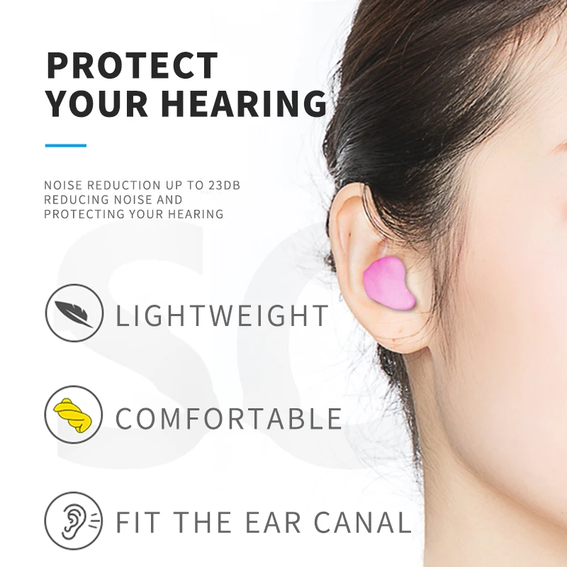 Wax Cotton Noise Earplugs Anti Noise Ear Plugs Travel Sleep Soundproof Noise Reduction Soft Earplugs Quiet Protect Hearing