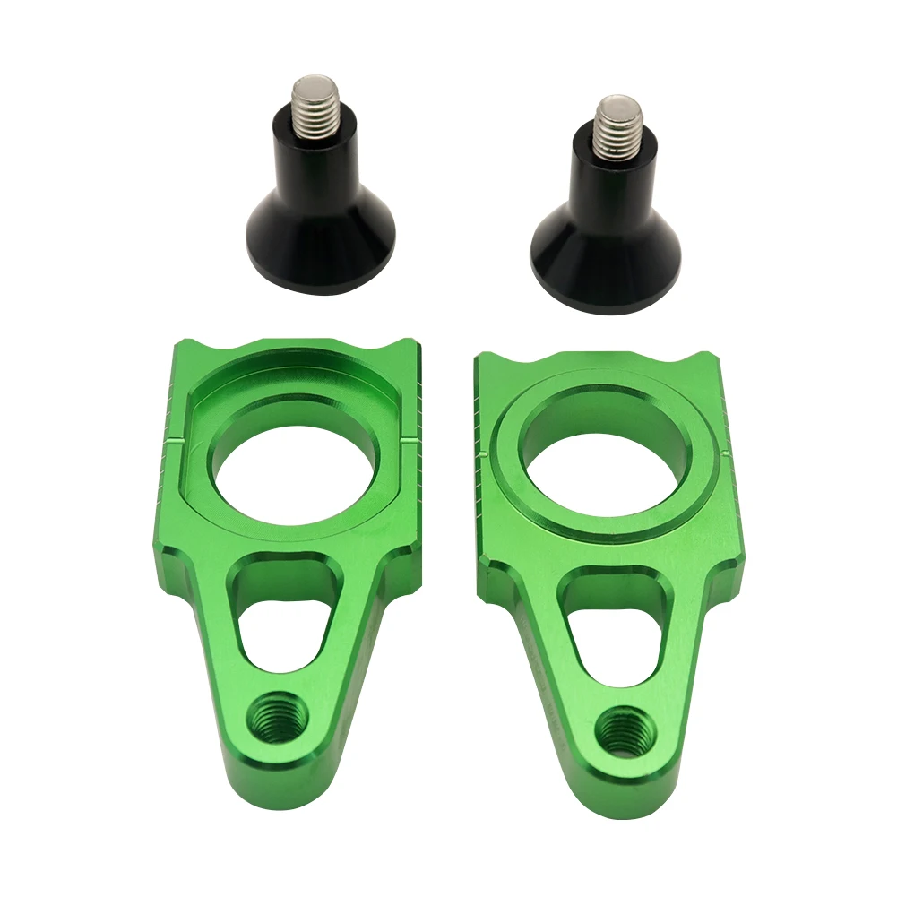 Voor Kawasaki KX125 250 250F 450F KLX450R Kx 125 250 250F 450F Klx 450R 450 Blokken Achteras Blok Keten richter Kettingspanner