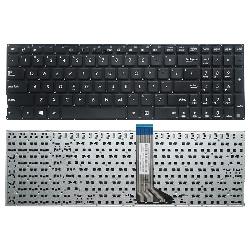 New Laptop English Layout Keyboard For Asus K555 X555/L X502 R565L R556L A555L F555L PRO552L