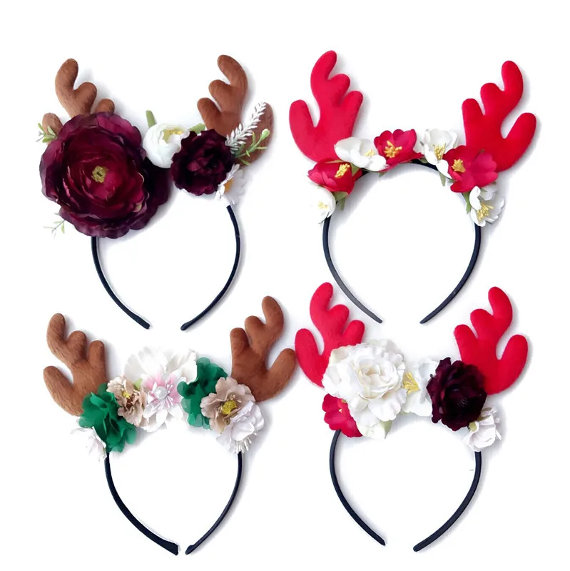 

Baby Flower Nylon Headband Baby Girls Floral Wreath Newborns Headbands Inflant Photography Props Hair Accessory Baby Hair Clips