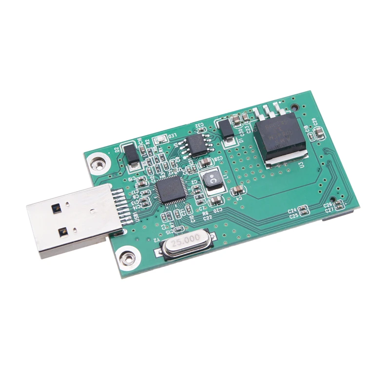 Mini USB 3.0 to PCIE mSATA External SSD PCBA Conveter Adapter Card Case mSATA to USB Board Supports 30*30 30*50 mSATA Hard Drive