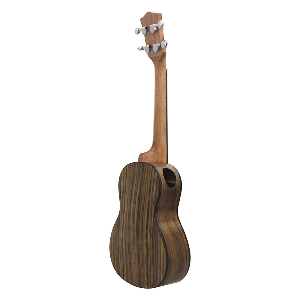 23/26 Inch Ukulele Walnut Musical Instrument for Concert Party 4 Strings Hawaiian Guitar With Pick Capo Strap Bag Accessory set