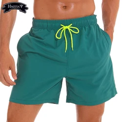 Pantalones cortos de playa para hombre y niño, bañador Sexy para correr, voleibol, ropa interior, Verano