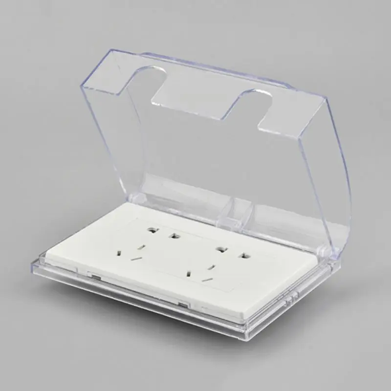 146 Type Switch Socket Protective Box Waterproof Dust Cover for Household Wall Socket Rectangular Switch Holder
