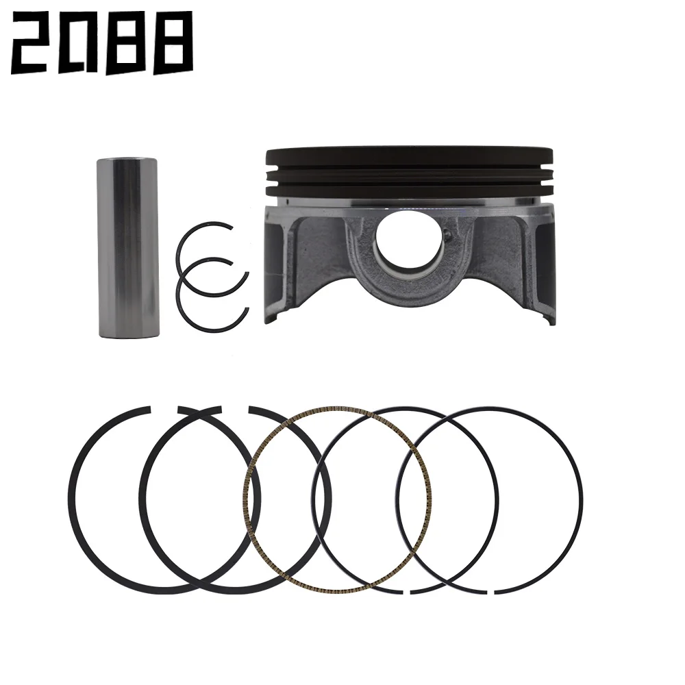 Motorcycle piston kit gasket 72MM 172FMM is suitable for Zongshen CB250F CPS250 Boswell M3 J 3D beihai keweisi