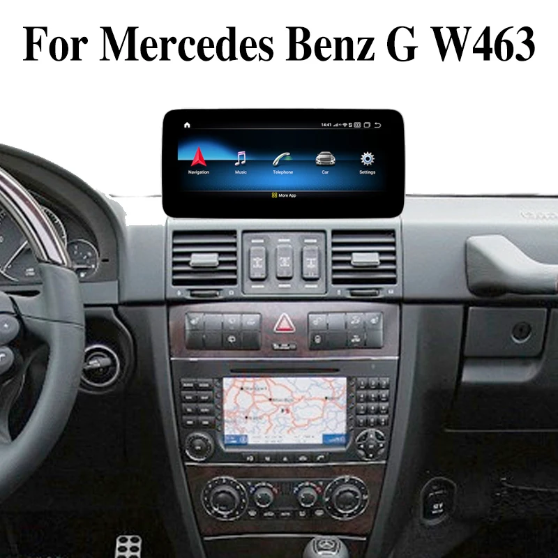 Per Mercedes Benz G W463 G463 1997 ~ 2012 G63 G500 G320 NTG per AMG 360 BirdView Car Stereo Audio Navigation CarPlay GPS Navi