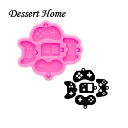 DY1008 Gamer keyboard Molds Sugar Craft DIY Cake Moulds, Silicone Mold to Make Crafts with Epoxy, Fondant Chocolate Bakeware
