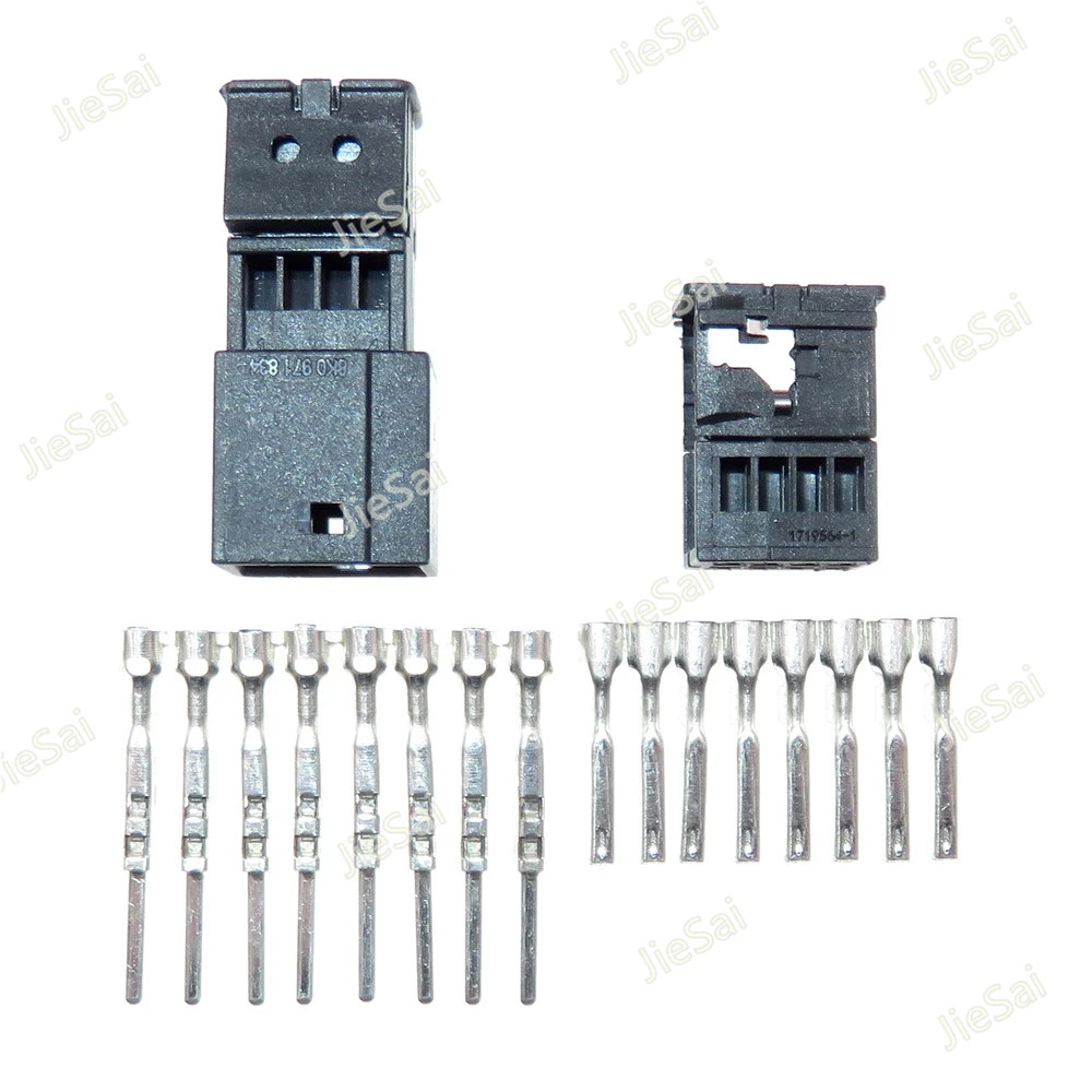 8 Pin Auto Socket  8K0971834 8K0971833 1.2 Series 1719566-1 1719564-1Wire Cable Harness Male Female Unsealed Connector