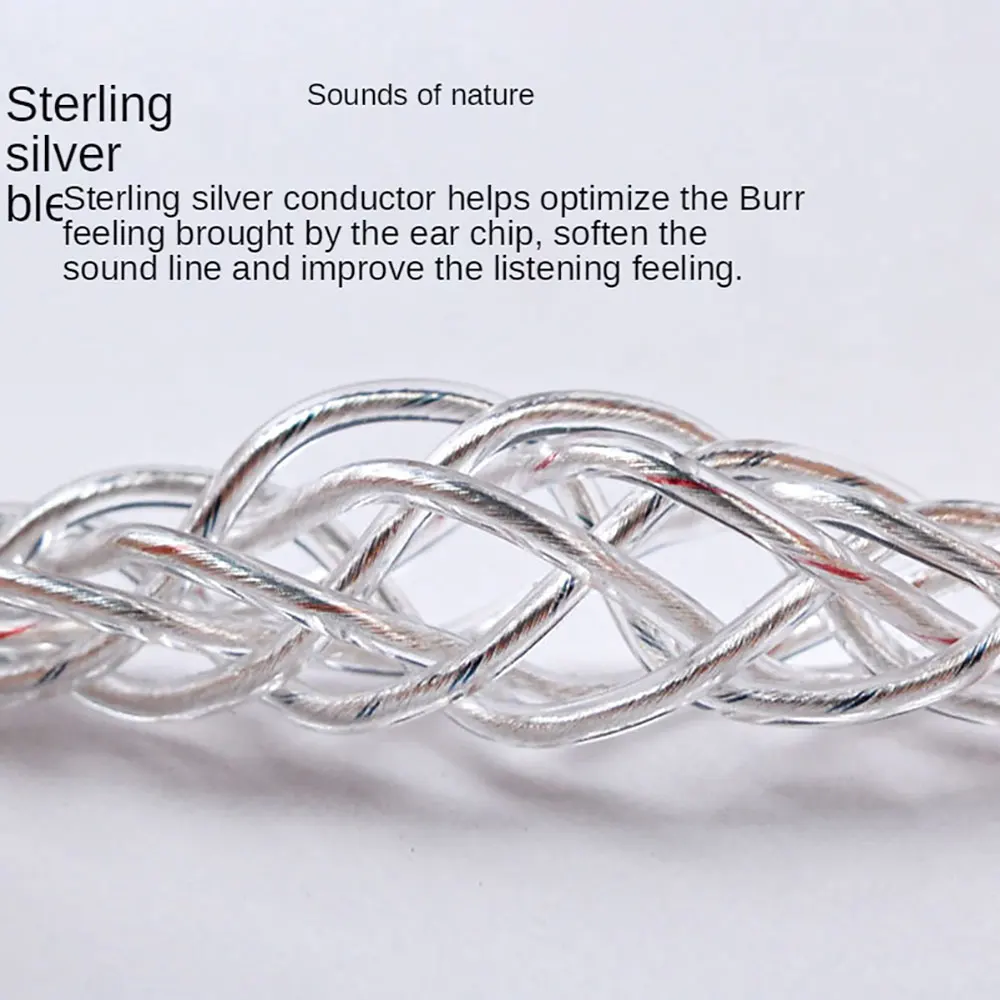 Convertitore adattatore di decodifica portatile HIFI da USB-C a 3.5mm connettore decodificatore digitale auricolare Amp scheda audio DSD Silver Wire DAC