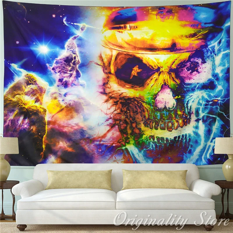 Mandala Psychedelic Tapestry Yoga Beach Carpet Home Wall Decor