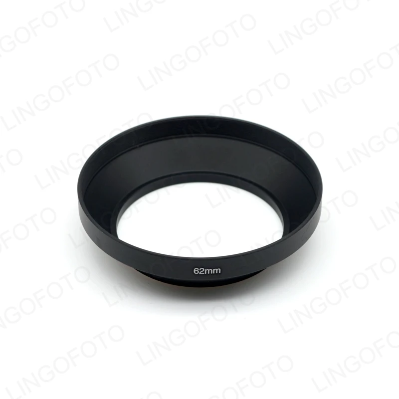 62mm 82mm Universal Screw-in Mount Standard Aluminum Metal Lens Hood