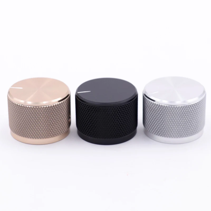 KYYSLB GDAK0191 30*22มม.ลูกบิดอลูมิเนียมหลอดเครื่องขยายเสียงลูกบิดวิทยุรถปริมาณPotentiometerแชสซีลูกบิด