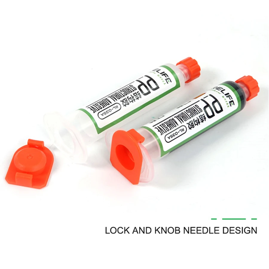 RELIFE PP Cấu Trúc Dính Phát Hiện Cho Điện Thoại Khung Viền Nắp Sau Chân Đế Liên Kết Đen Trong Suốt Có Keo Hộp Đựng