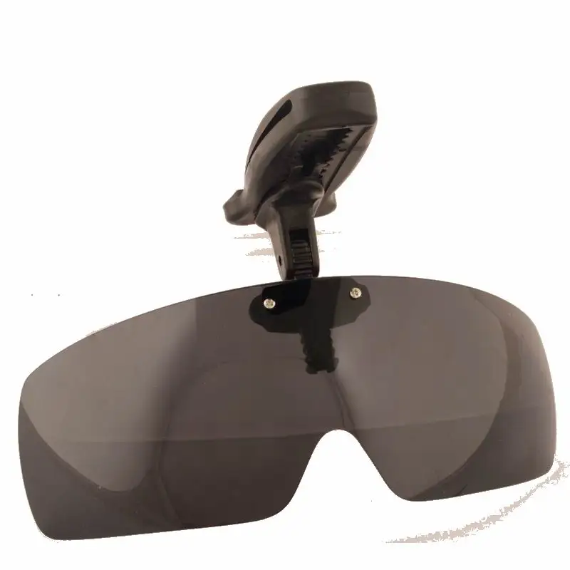 Gafas polarizadas pesca clip gorra SU01 anti-UV Vino/Amarillo - imagen 2