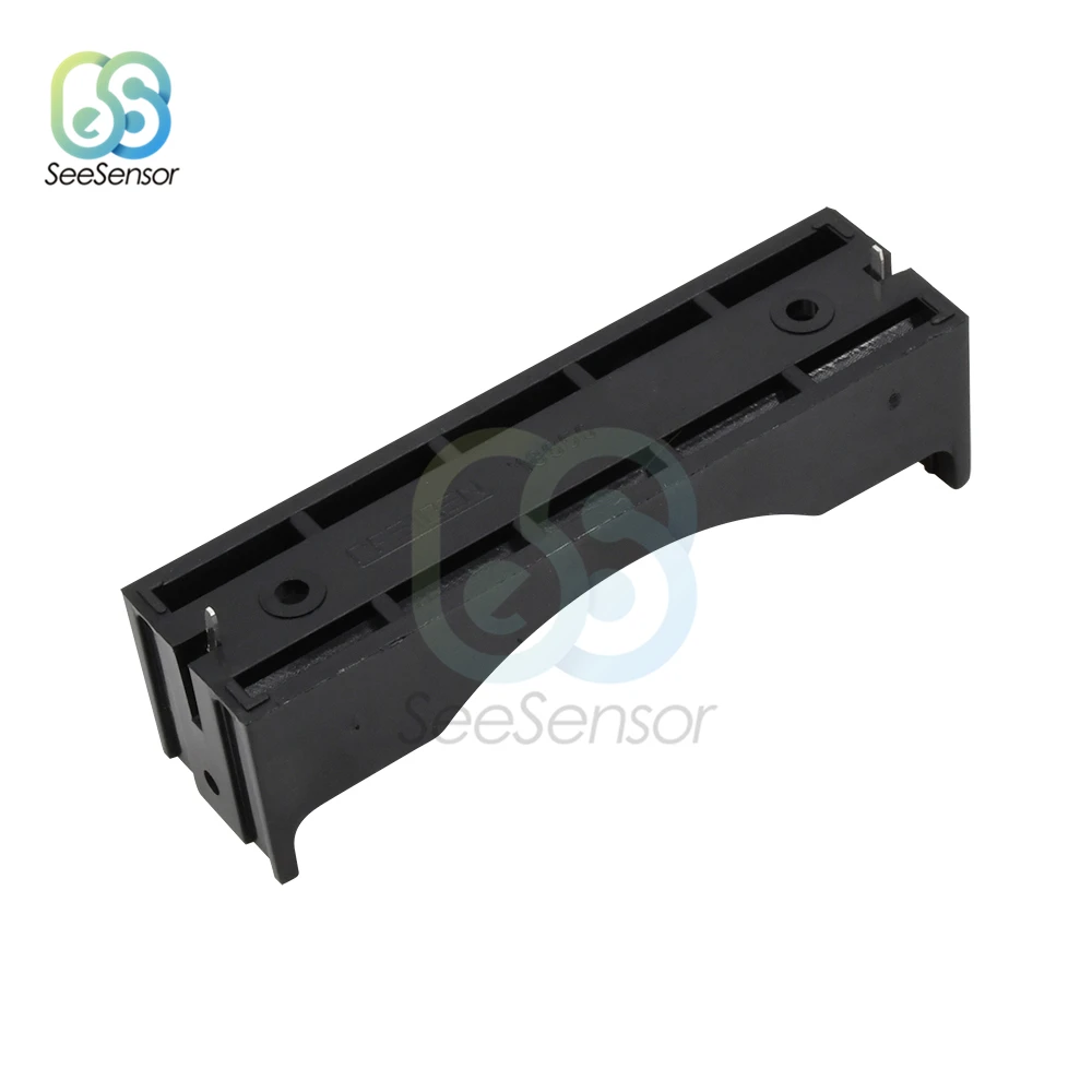 バッテリーホルダー1 2 34スロット,abs 18650,バッテリーボックス,1x 2x 3x 4x 18650,バッテリーコンテナ