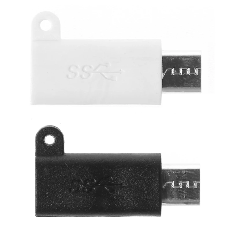 Micro USB 2.0 Type B Male To USB 3.1 Type C Female Data Charge Converter Adapter