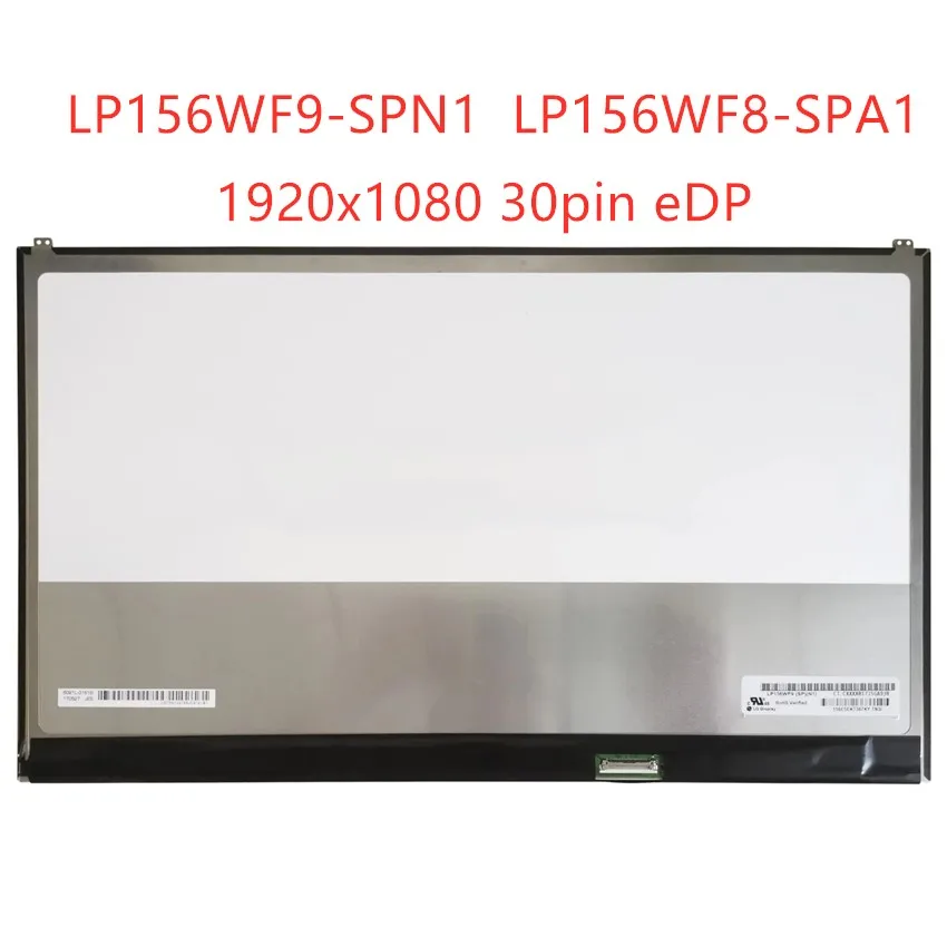 

15.6" Slim Laptop LCD Screen LP156WF9-SPN1 LP156WF9 (SP)(N1) LP156WF8-SPA1 for LG 15Z960 15Z970 IPS Display 1920x1080 30pin eDP