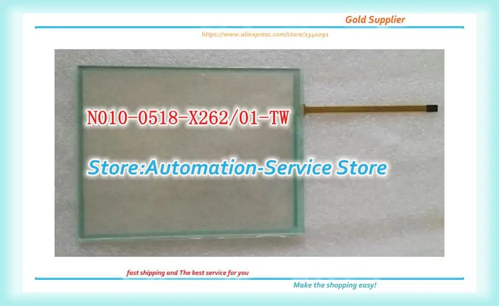 

New Touch Screen Glass Panel Use For N010-0518-X262/01-TW