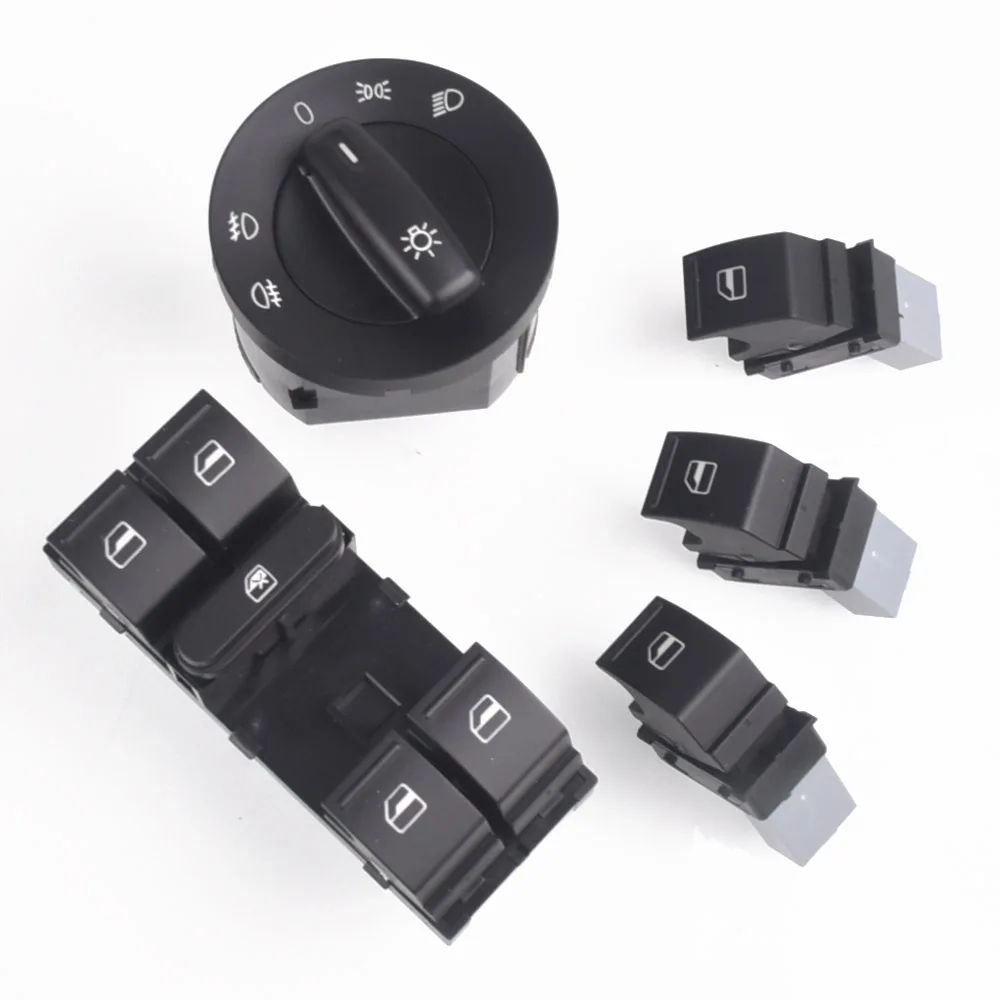 1K4959857 Power Window Master Switch For VW Golf MK5 MK6 For Volkswagen Jetta Passat Tiguan CC 1K4 959 857 B