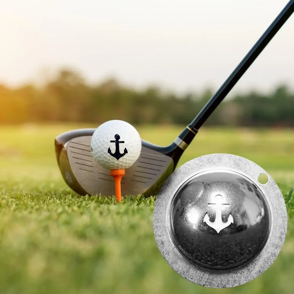 Golfbal Liner Golfbal Tekening Alignment Stencils Markering Marker Draagbare Duurzaam Roestvrij Staal Diy Gereedschap Verschillende Stijlen