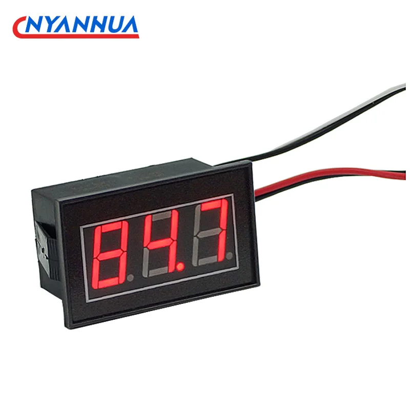 DC0-100V Digital Display Voltmeter Digital Voltmeter Head V56D Potting Waterproof Electric Vehicle